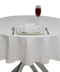 Luxury Plain – Round Tablecloth – 54″ (138cm)