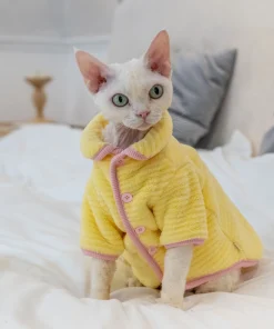 Soft Plush Pajamas for Cats